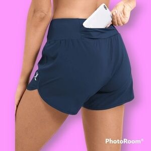 Blue Women's Athletic Quick Dry Running Shorts Size 4X